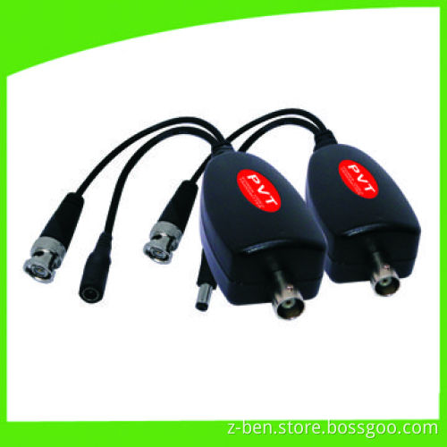 Power Video Balun with 1CH Power Video Transmitter and 800m Effective Transmission Distance